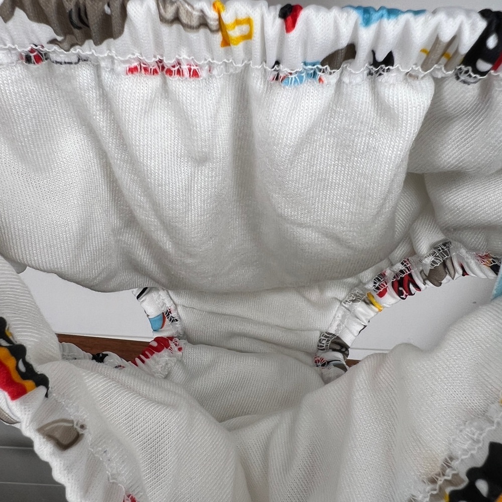 Charlie Banana Baby Swim Diaper - White with Multicolor Print - Picture 5 of 7